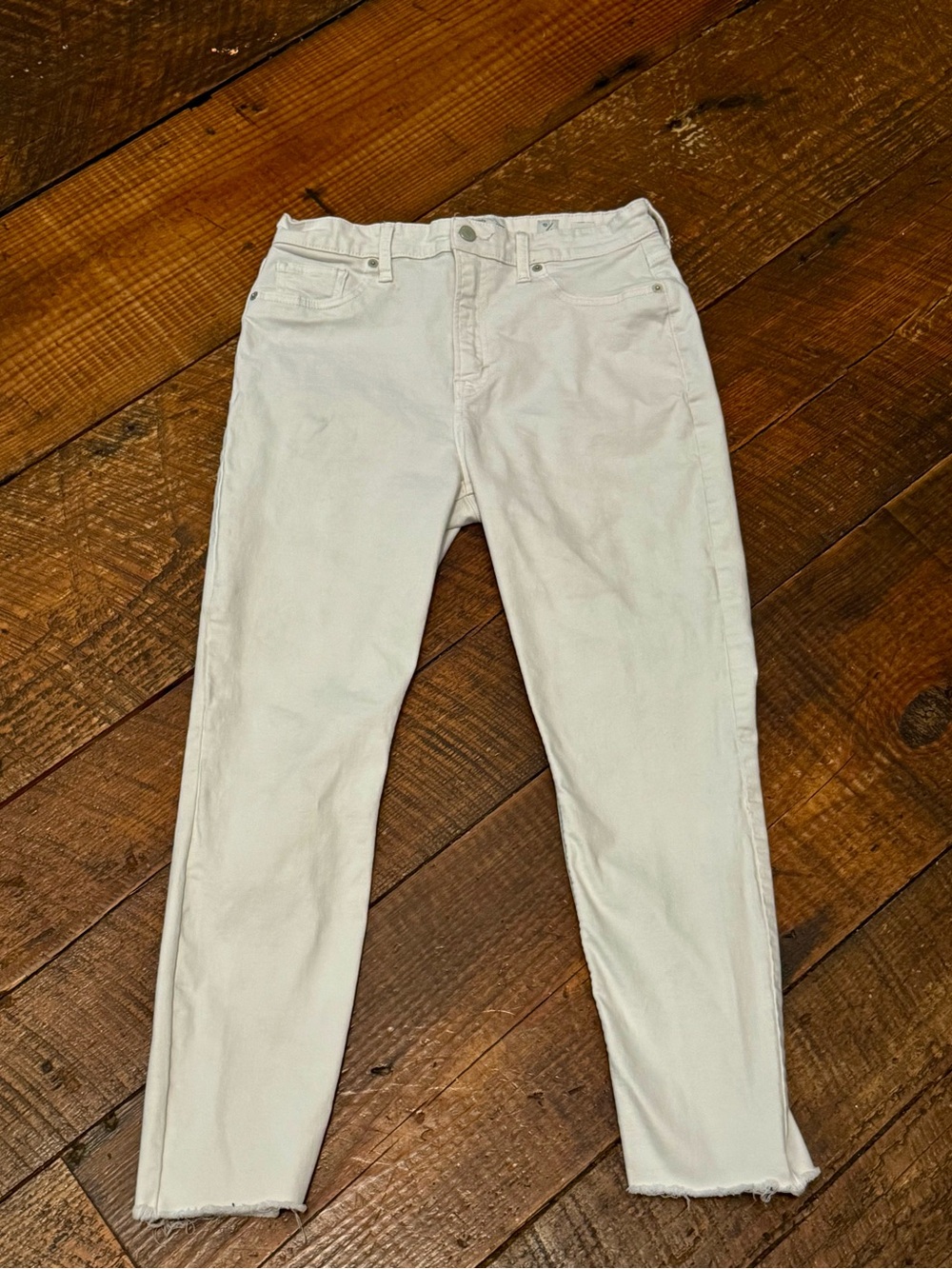 Lucky Brand White Jeans Sz 30/10